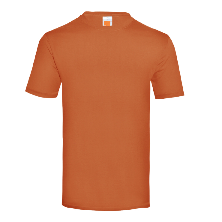 Orange plain tshirt sale