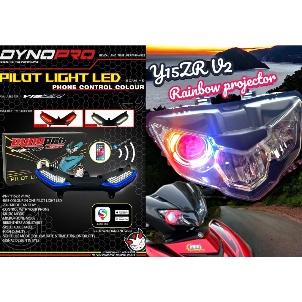 MATA Y15zr V1 V2 dynopro Eye Gaban Eye Chest Light dynopro Y15ZR V1V2