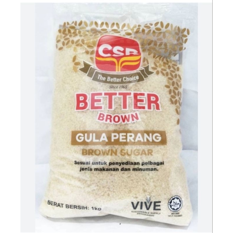 CSR BETTER BROWN SUGAR 1KG | Shopee Singapore