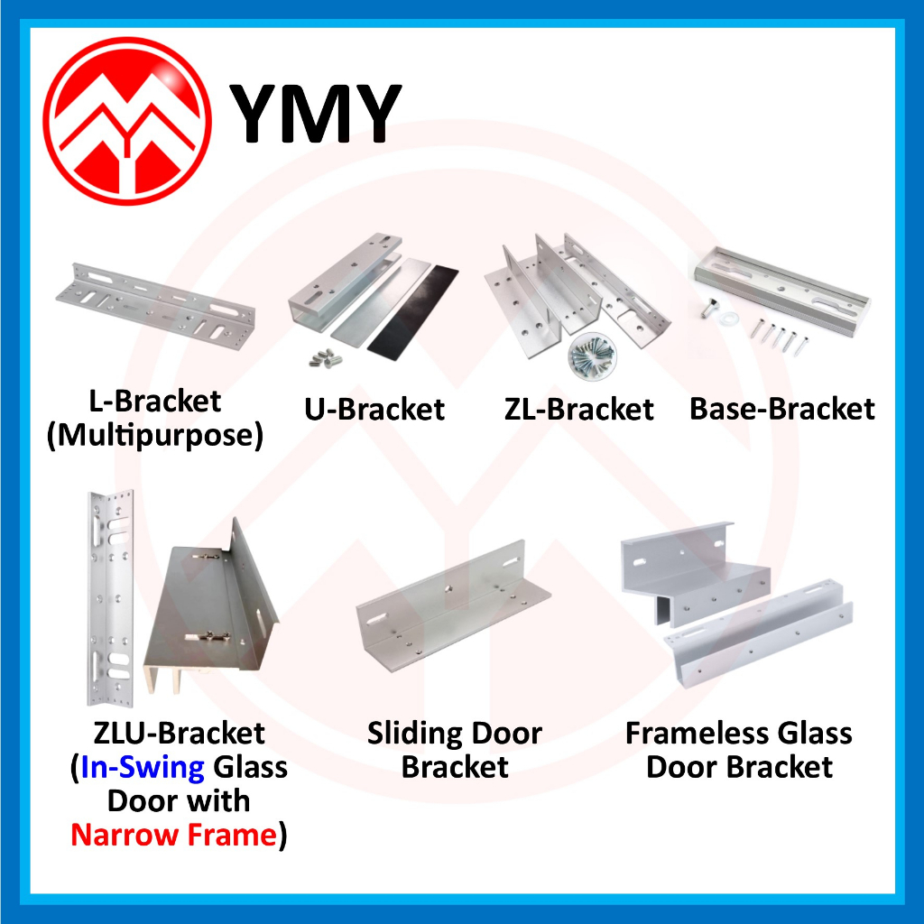 YMY BRACKET FOR SECURITY DOOR ACCESS ELECTROMAGNETIC LOCK (EM LOCK ...