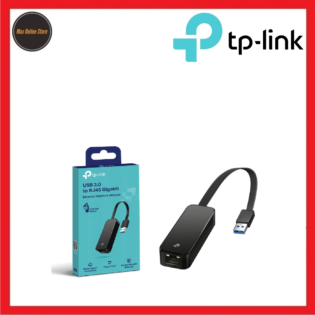 TP-LINK UE306 USB 3.0 TO RJ45 GIGABIT ETHERNET NETWORK ADAPTER WITH ...