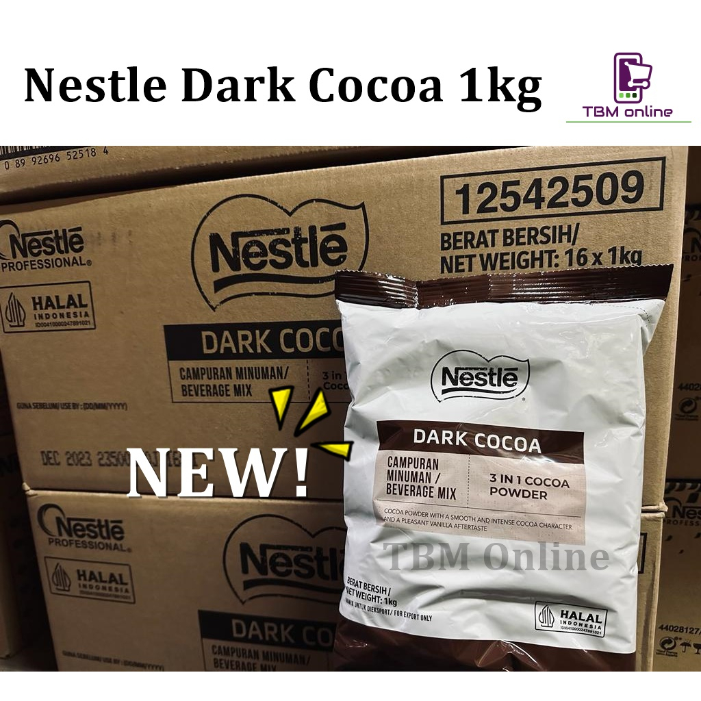 HALAL - NESTLE Dark Cocoa Beverage Mix (3 in 1 Cocoa Powder)1kg (Nestle ...