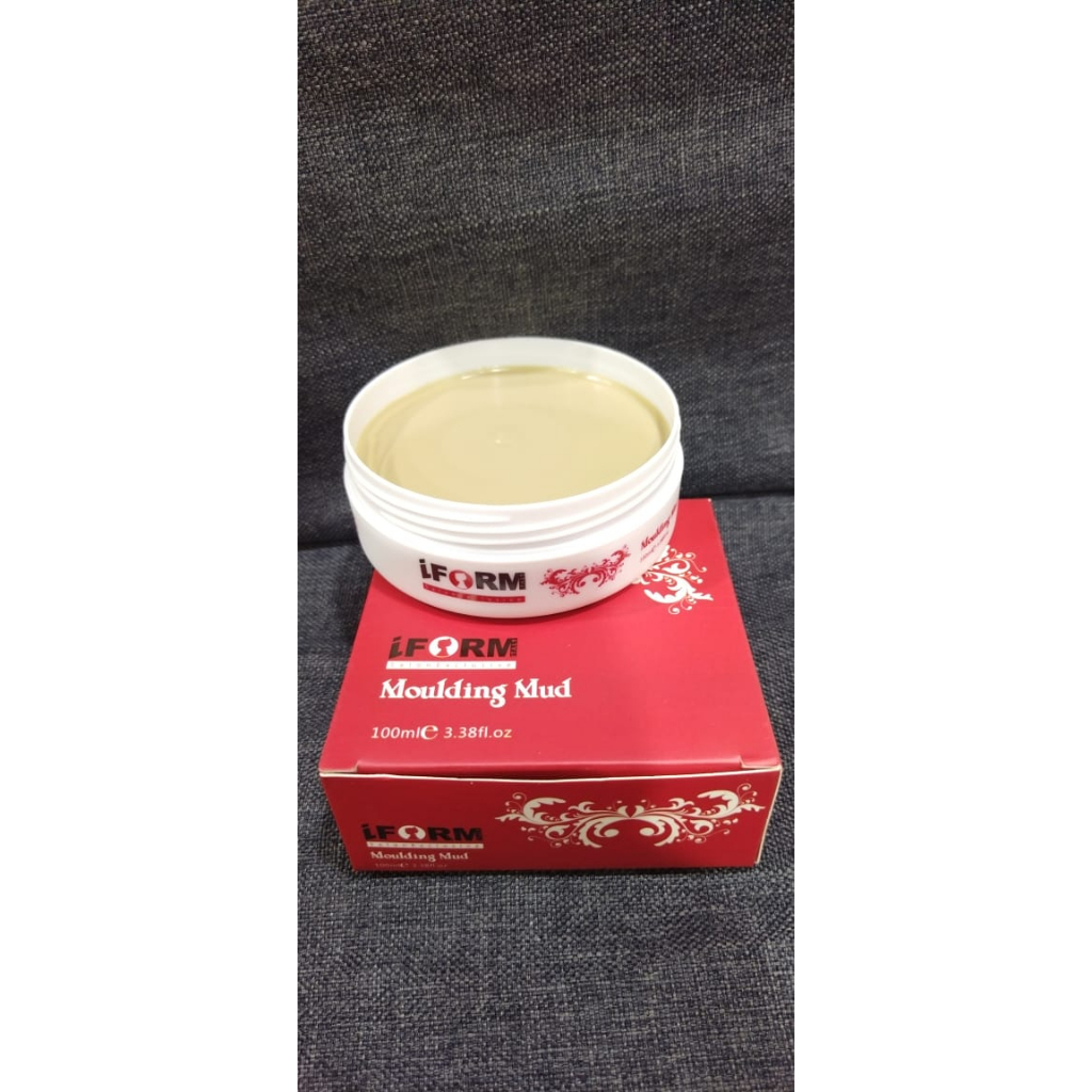 IForm Moulding Mud Men Hair Wax Clay Styling Easy Wash, Extra Strong