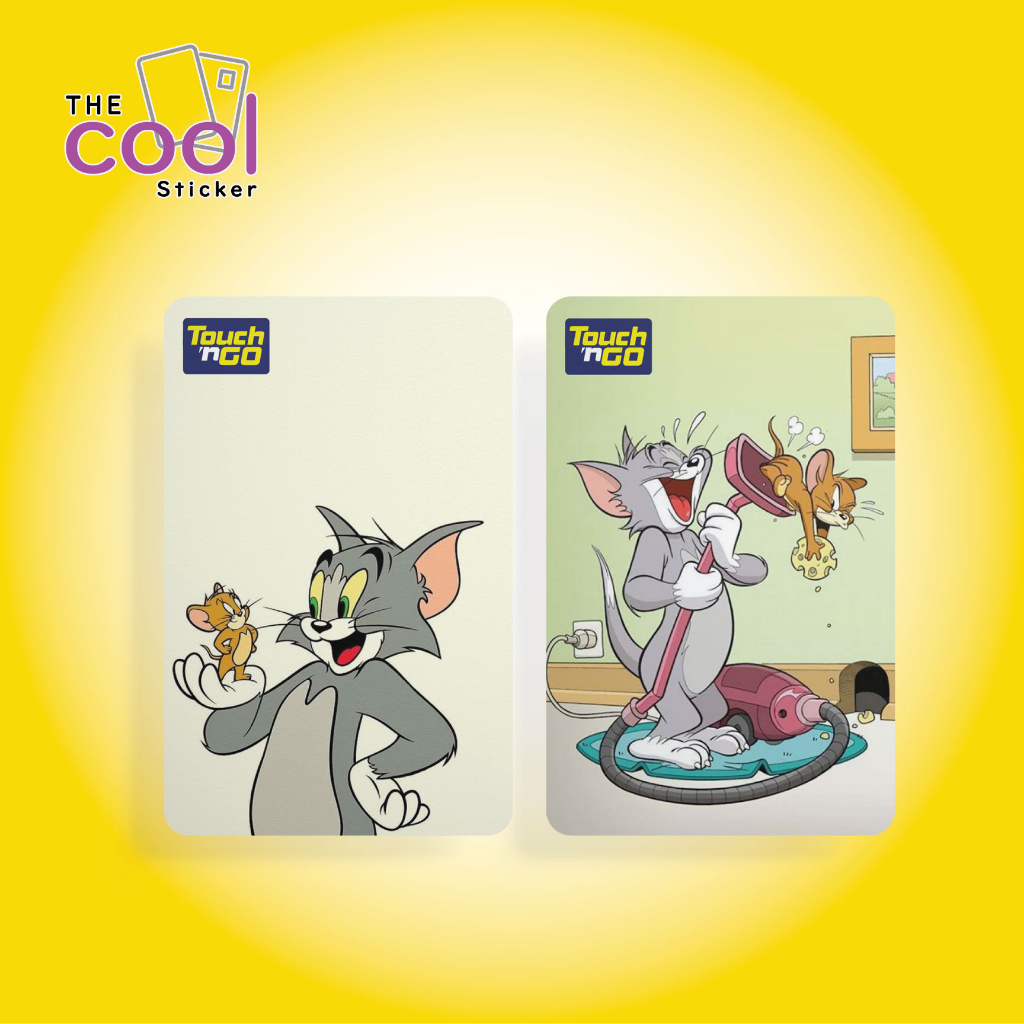 TOM & JERRY Touch n Go Card Sticker Cover | Shopee Singapore