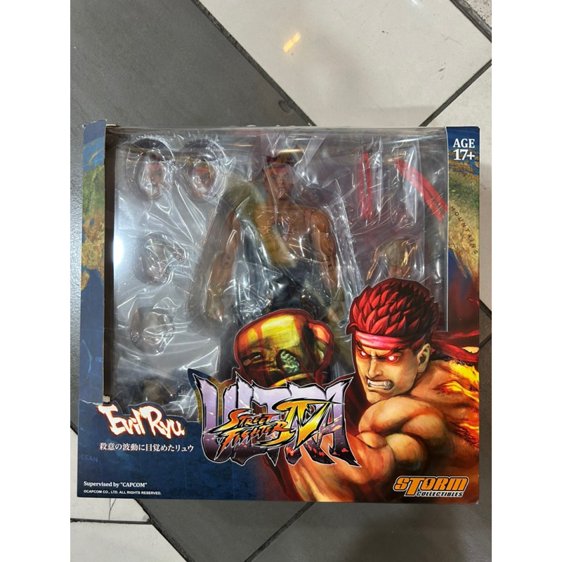 Street Fighter IV Evil Ryu Action Figure