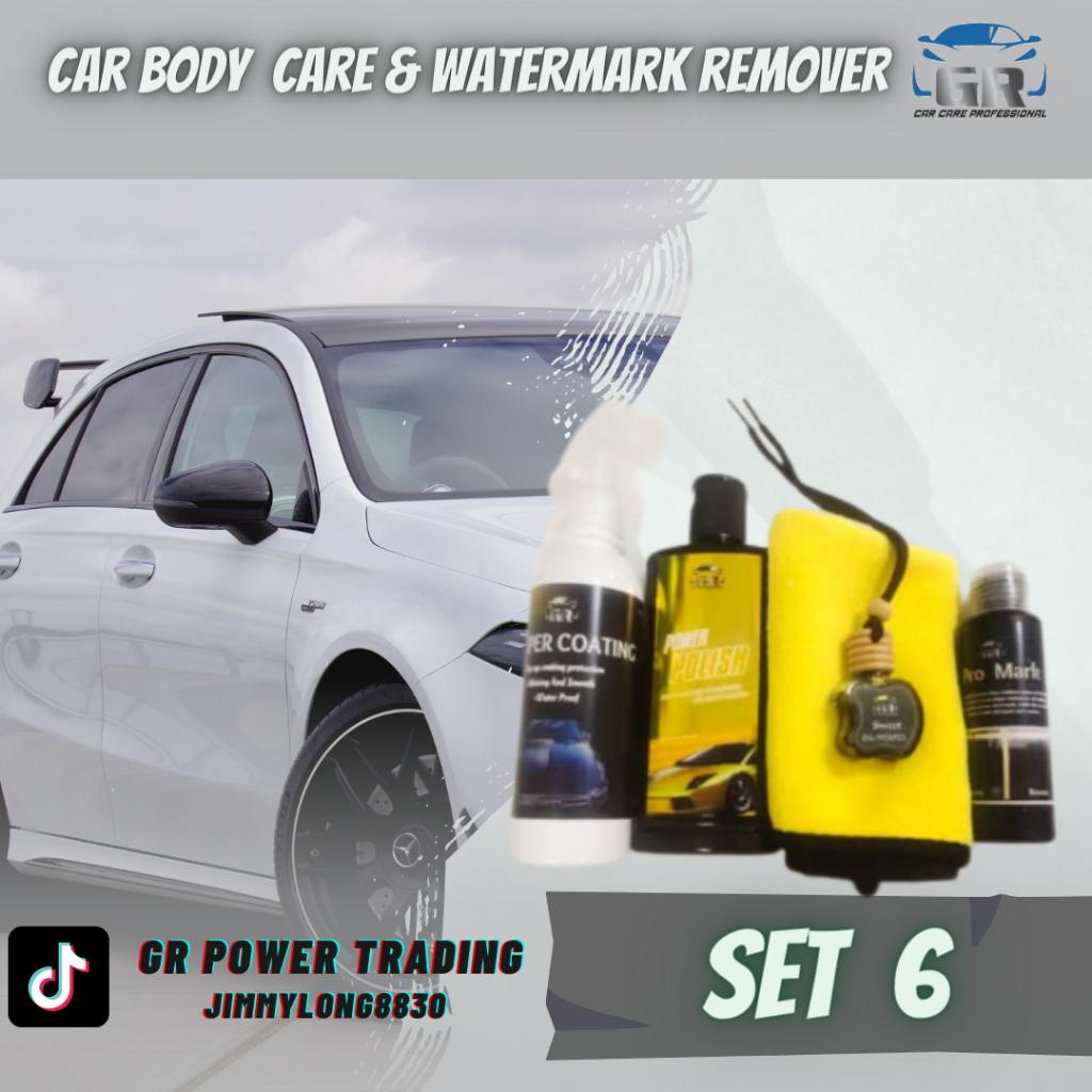 SET 6 CAR BODY CARE & PRO MARK ( WATERMARK REMOVER) Shopee Singapore