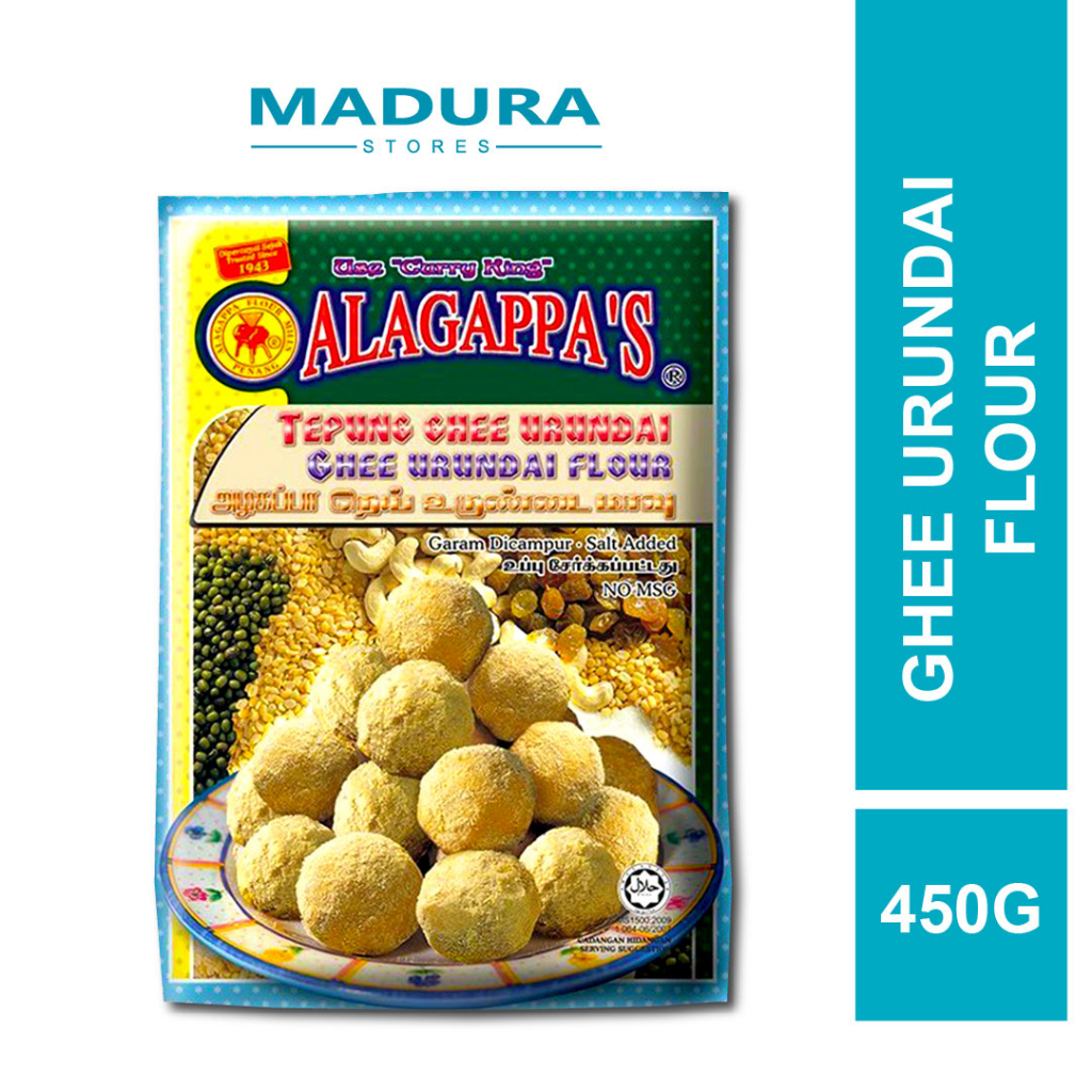 Alagappa's Ghee Urundai Flour 450g | Shopee Singapore