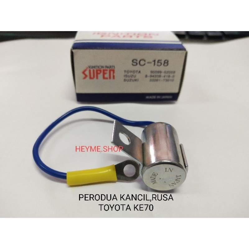 SC158 Condenser Kancil KE30 KE70 KM36 Shopee Singapore