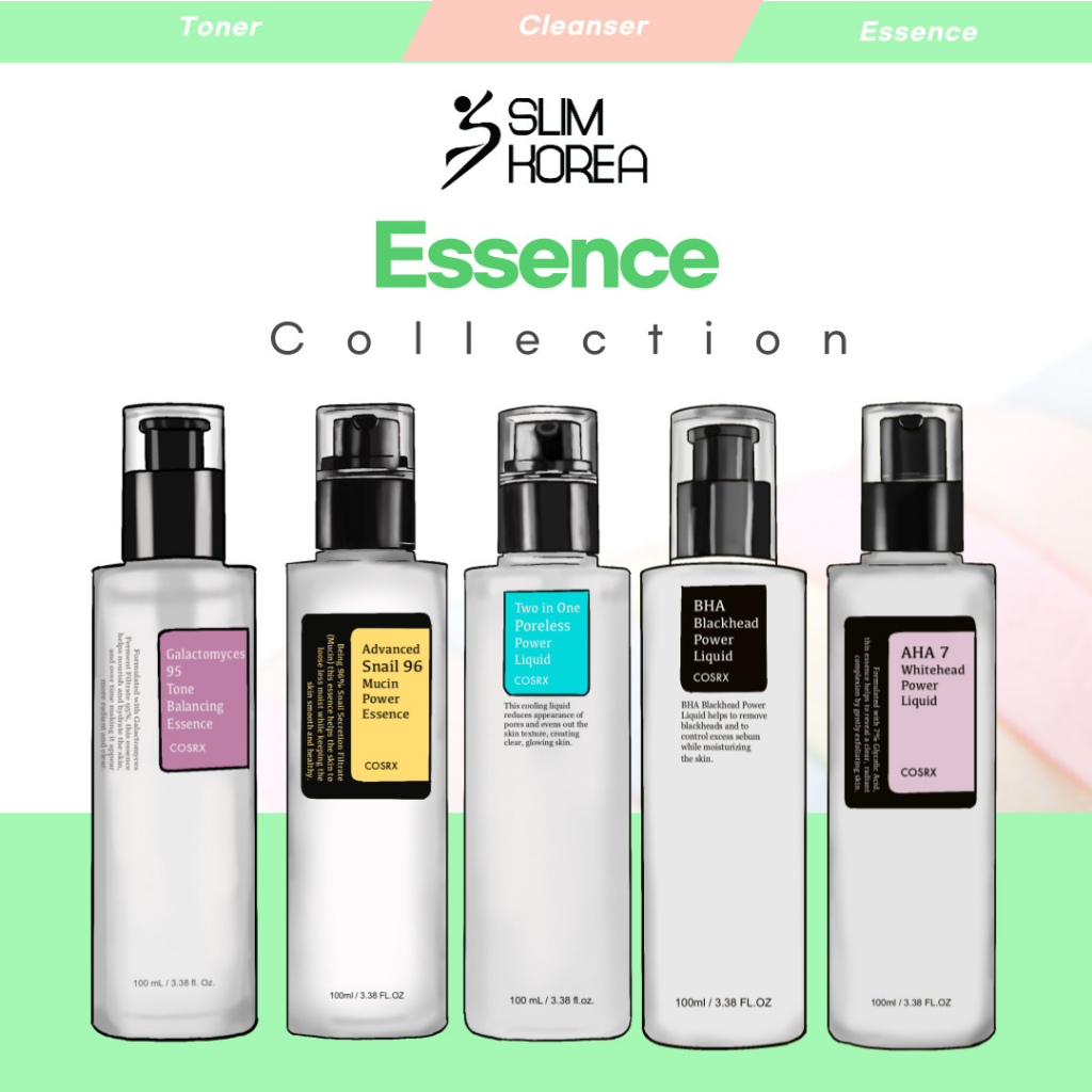 COSRX Best Essence Collection/BHA AHA Power Liquid Snail 96 Two in One