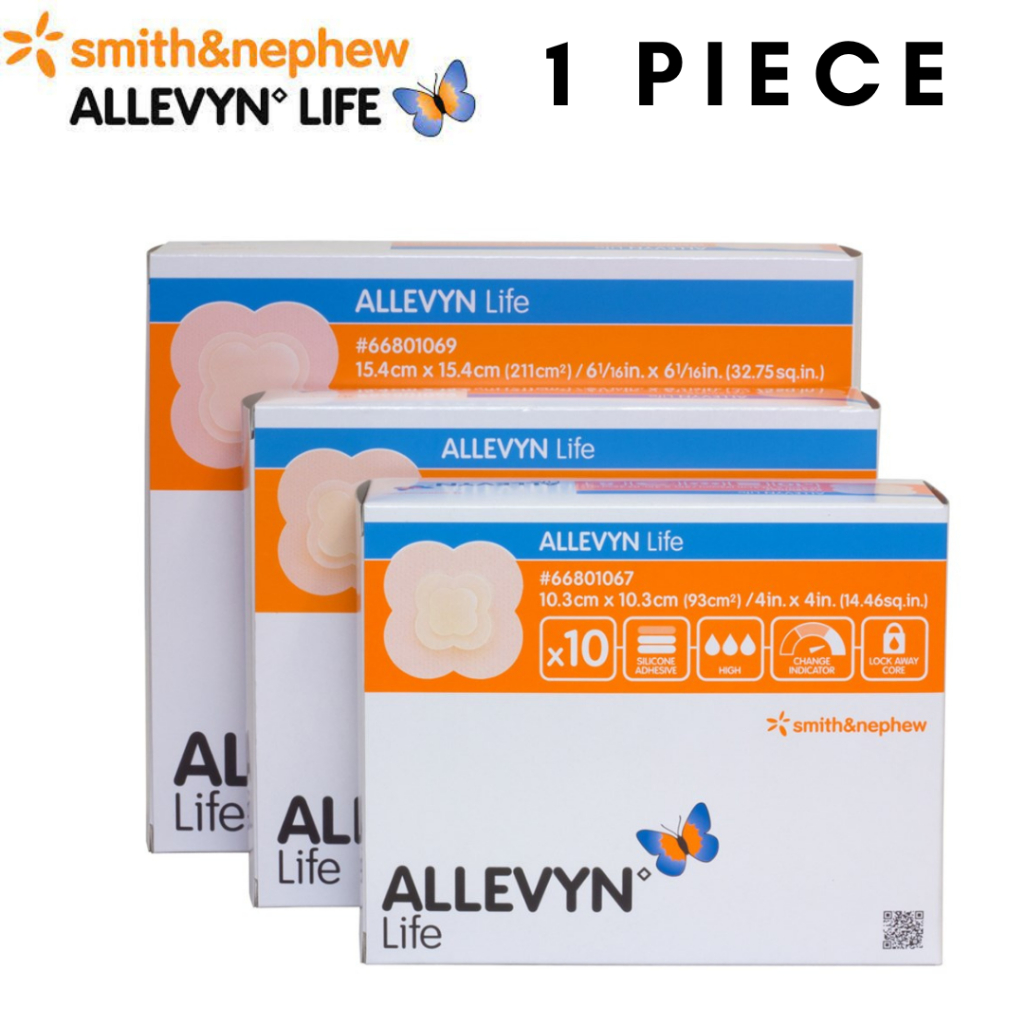 Smith & Nephew Allevyn Life (1 pc) Silicone Gel Adhesive Foam Dressing