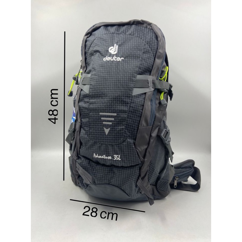 6608 35L deuter hiking backpacks with metal support Shopee Singapore