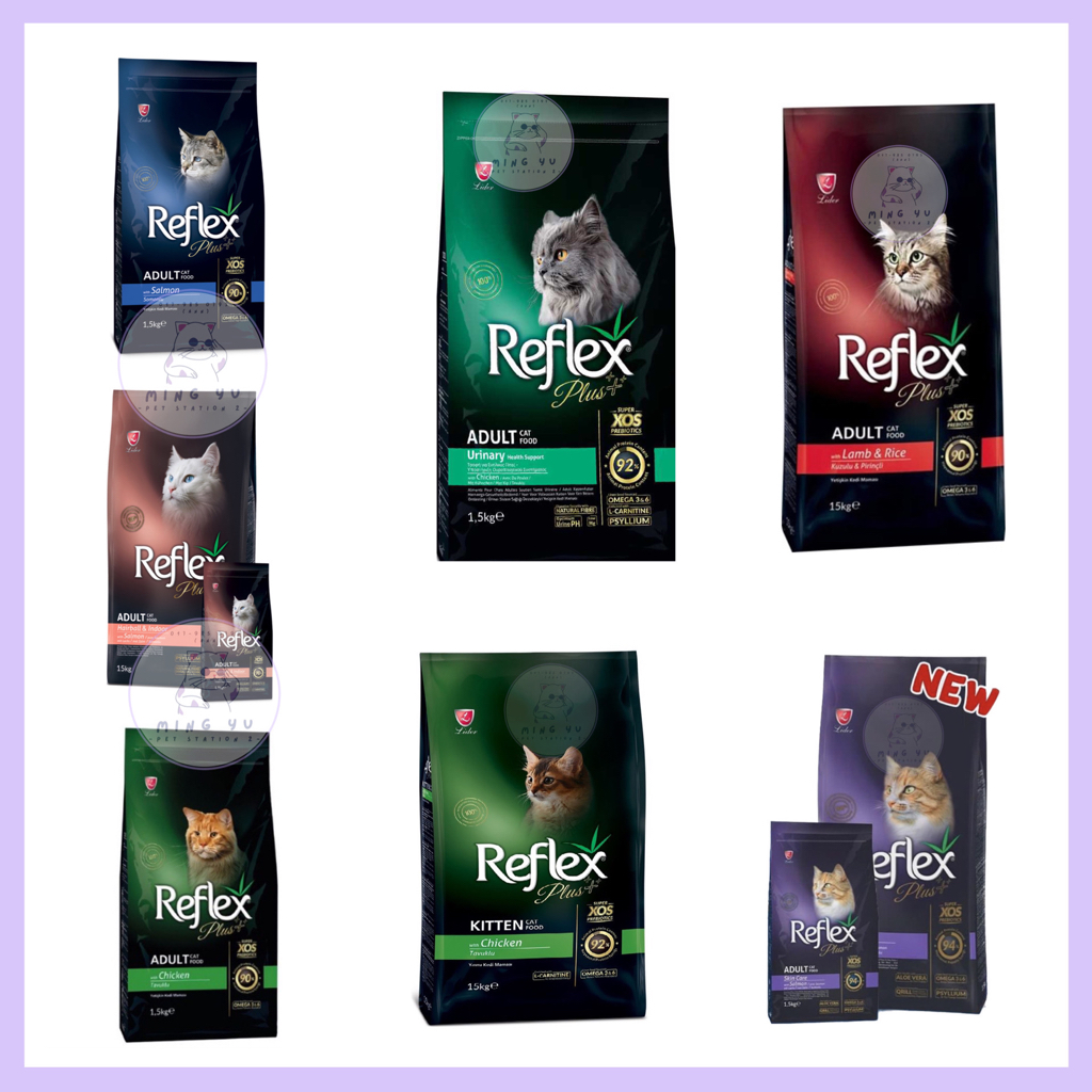 Reflex Plus Dry Cat Food 15kg ( Original Pack ) Shopee Singapore