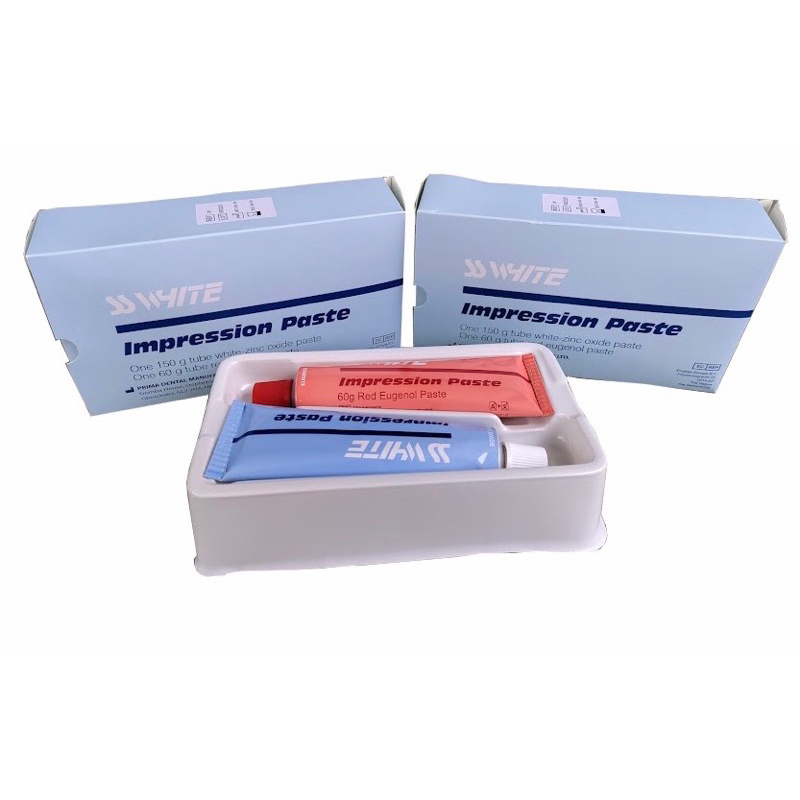 SS WHITE IMPRESSION PASTE Edentulous Impressions & Denture Reliners