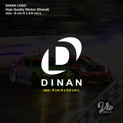 DINAN LOGO Sticker / Decal (High Quality Sticker) | Shopee Singapore