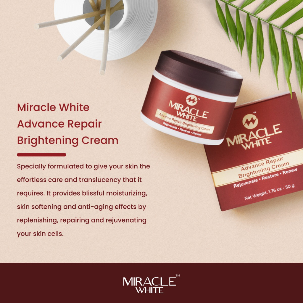 Product image MIRACLE WHITE ADVANCE REPAIR BRIGHTENING CREAM (DIRECT FROM HQ) 8