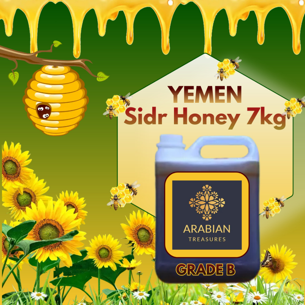 Yemeni Honey | Sidr Honey YEMEN GRADE B Organic Honey 7kg | Shopee ...