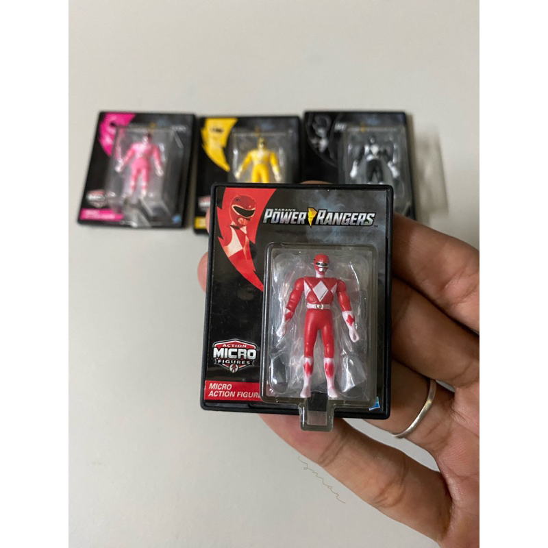 power rangers “ world smallest “ micro figures toys | Shopee Singapore