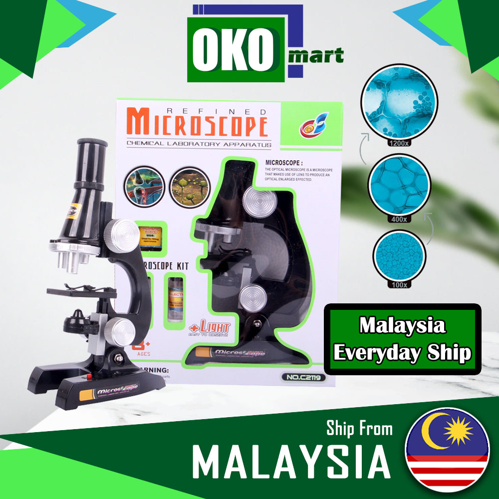 OKO Science Refined Microscope Chemical Laboratory Apparatus Kit ...
