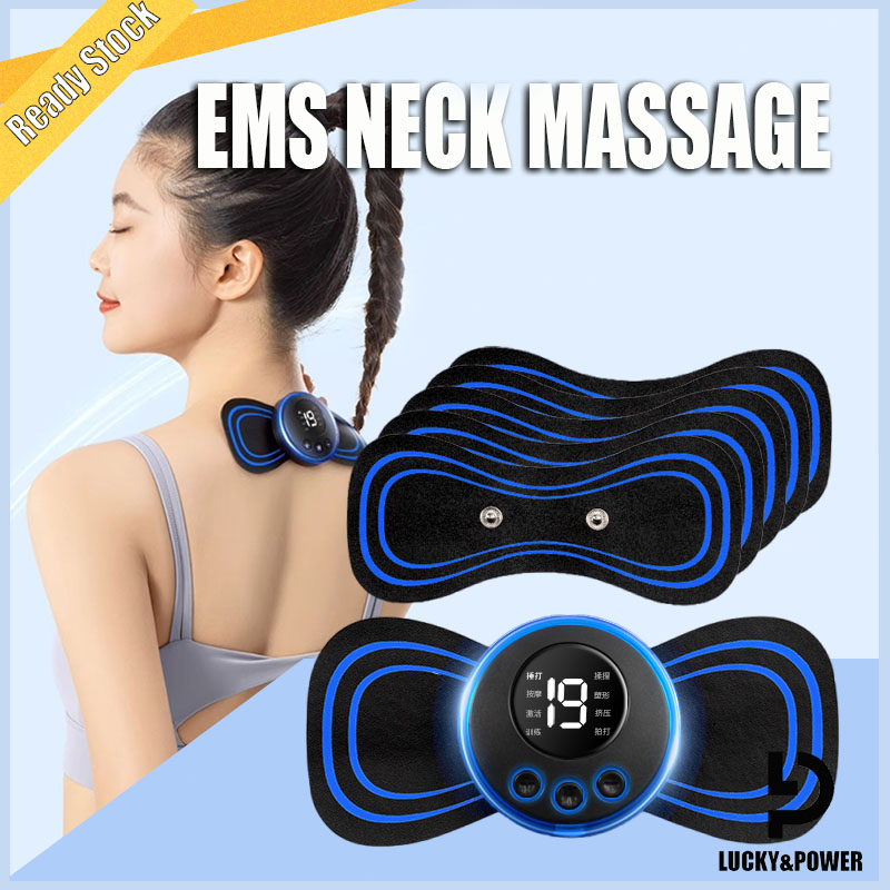 Cervical Massage Stickers EMS Cervical Massage Home Pulse Muscle ...