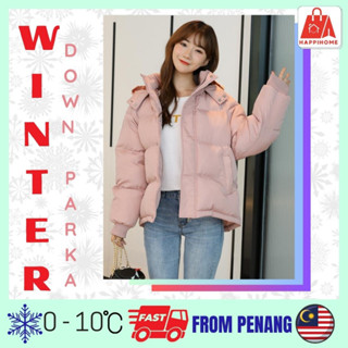 Warm puffer hot sale jacket women's