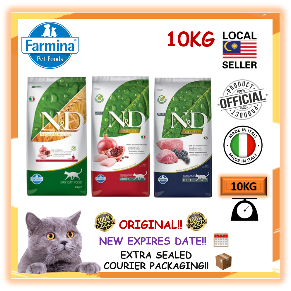 Farmina N&D Dry Cat Dry Food/Cat Food/Kibble 10KG Shopee Singapore