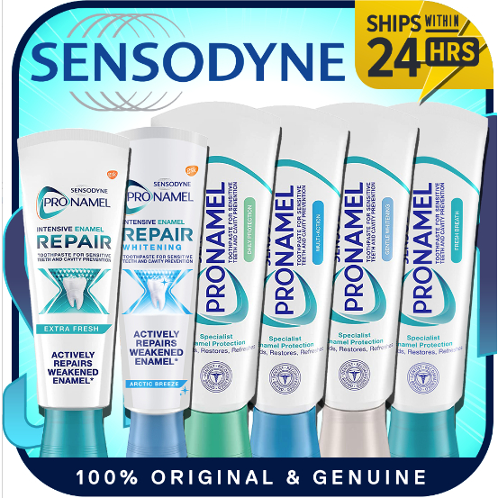 Sensodyne Pronamel Toothpaste Daily Protection SLS Free MultiAction