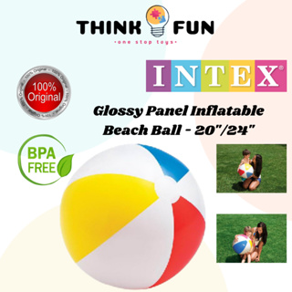 Intex Glossy Panel Beach Ball 20 Inches 51 cm Age 3+ New