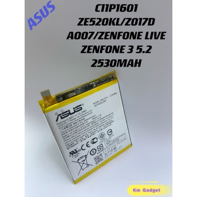 ️Replacement Battery for Asus Zenfone 3 5.2 / Zenfone Line / A007 ...