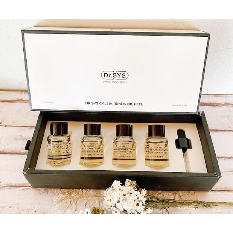 Dr SYS Callia Renew Oil Peel 15mlx4 温和去角质油Hydrating