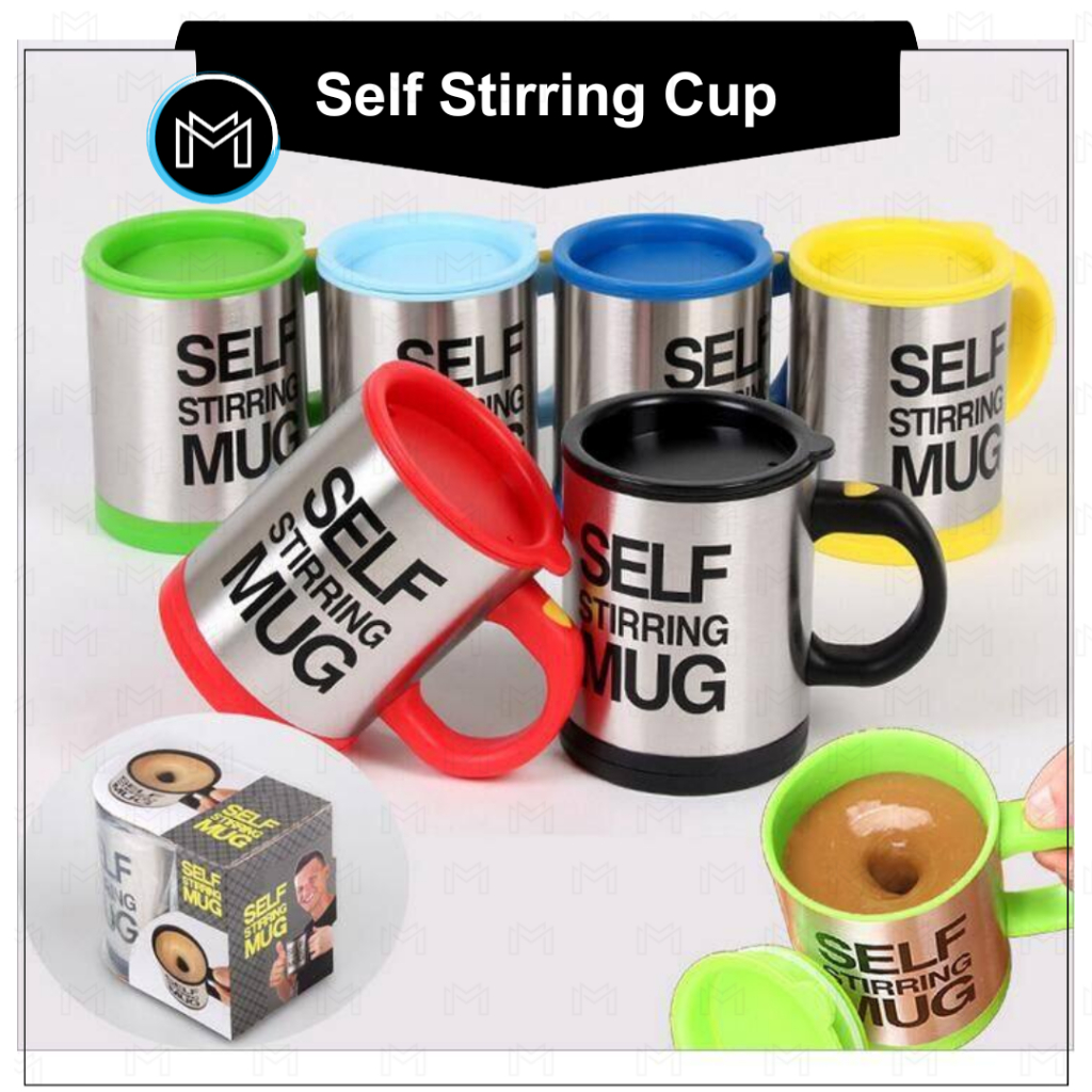 Self Stirring Stainless Steel Travel Mug - Funny Valentines Gift