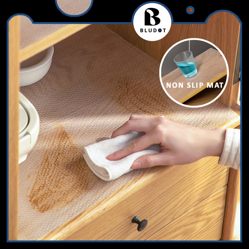 DRAWER MAT VARIERA NON SLIP MAT 150CM KITCHEN MAT ALAS LACI