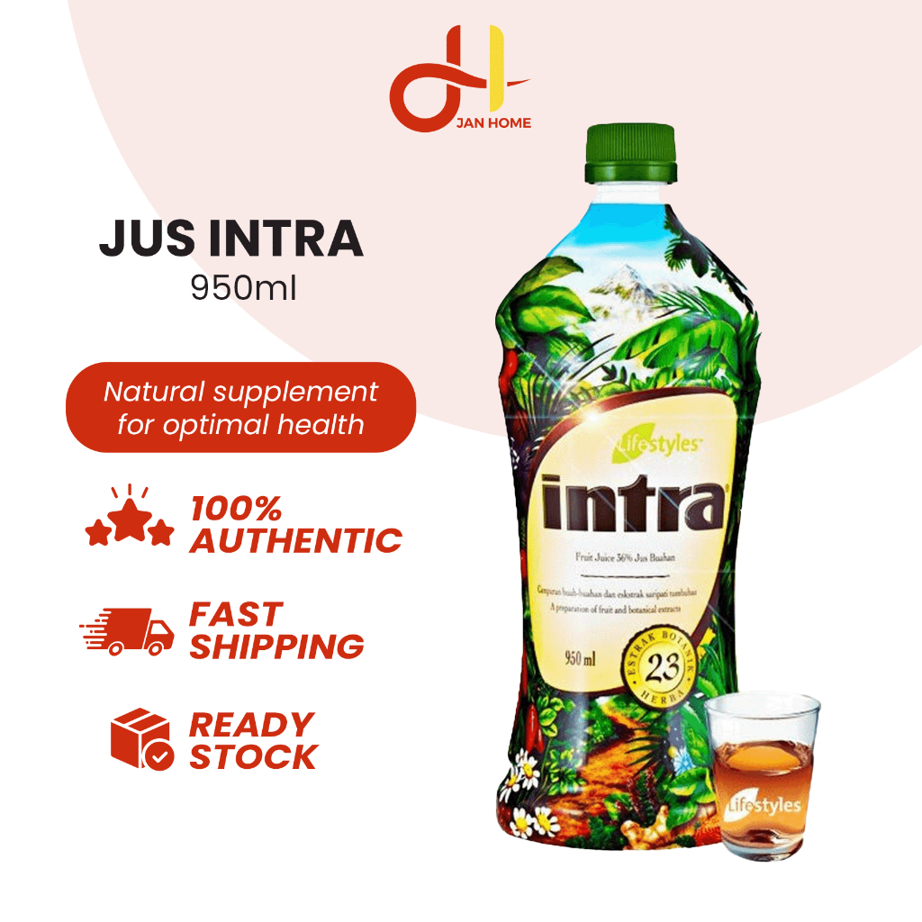 JUS INTRA JuICE Lifestyles CANADA 950ML Health Care Immune Booster