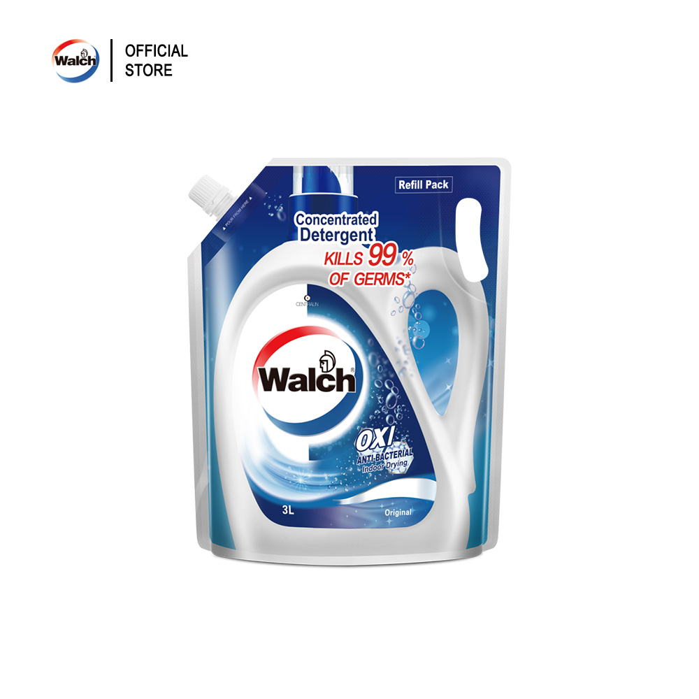 Walch Antibacteria Laundry Detergent Refill (3L) Shopee Singapore
