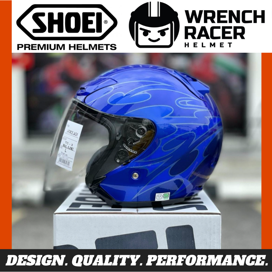 Helmet SHOEI JFORCE 2 Jack Helmet / Visor CJ1 (Premium 1 to