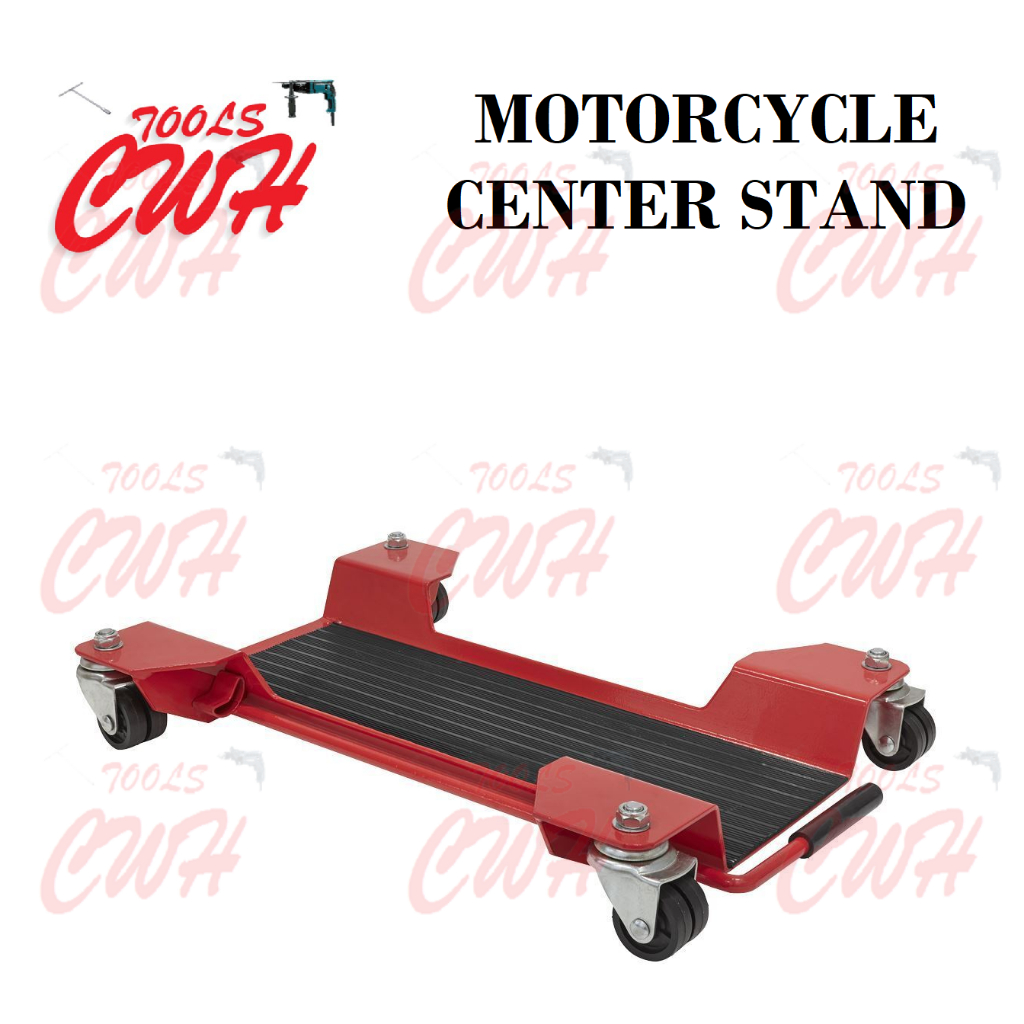 500KG MOTORCYCLE MOTORBIKE CENTER STAND MOVING DOLLY TOOL GARAGE MOVER