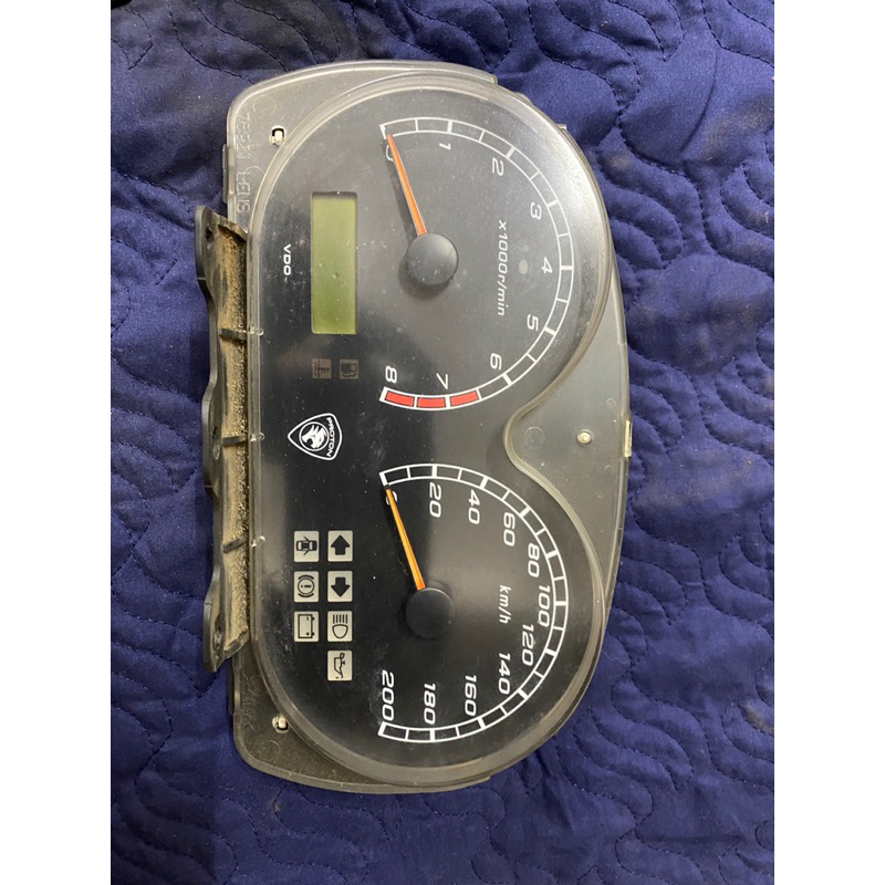 Meter Gauge Cluster Saga 2 Iswara LMST Black limited edition Shopee