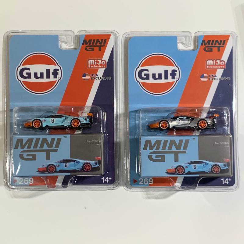 MINI GT 269 Ford GT GTLM Gulf [USA Exclusive] - Chase