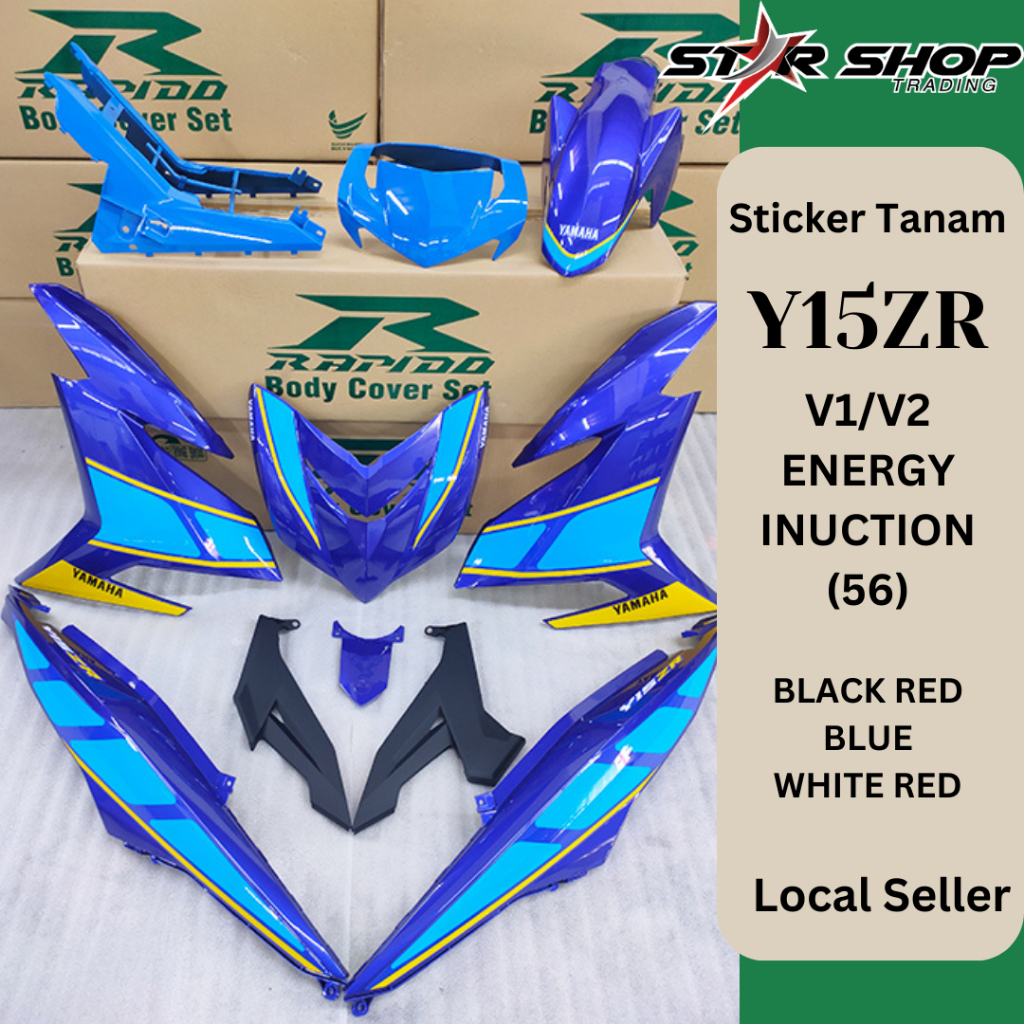 [LOCAL SELLER] COVERSET BODYSET Y15 Y15ZR YSUKU Y V1 V2 ENERGY ...