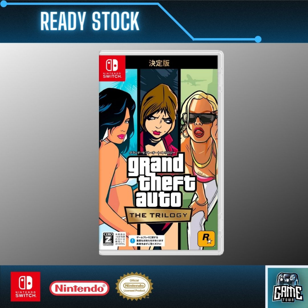 Nintendo Switch GTA / Grand Theft Auto The Trilogy The Definitive ...