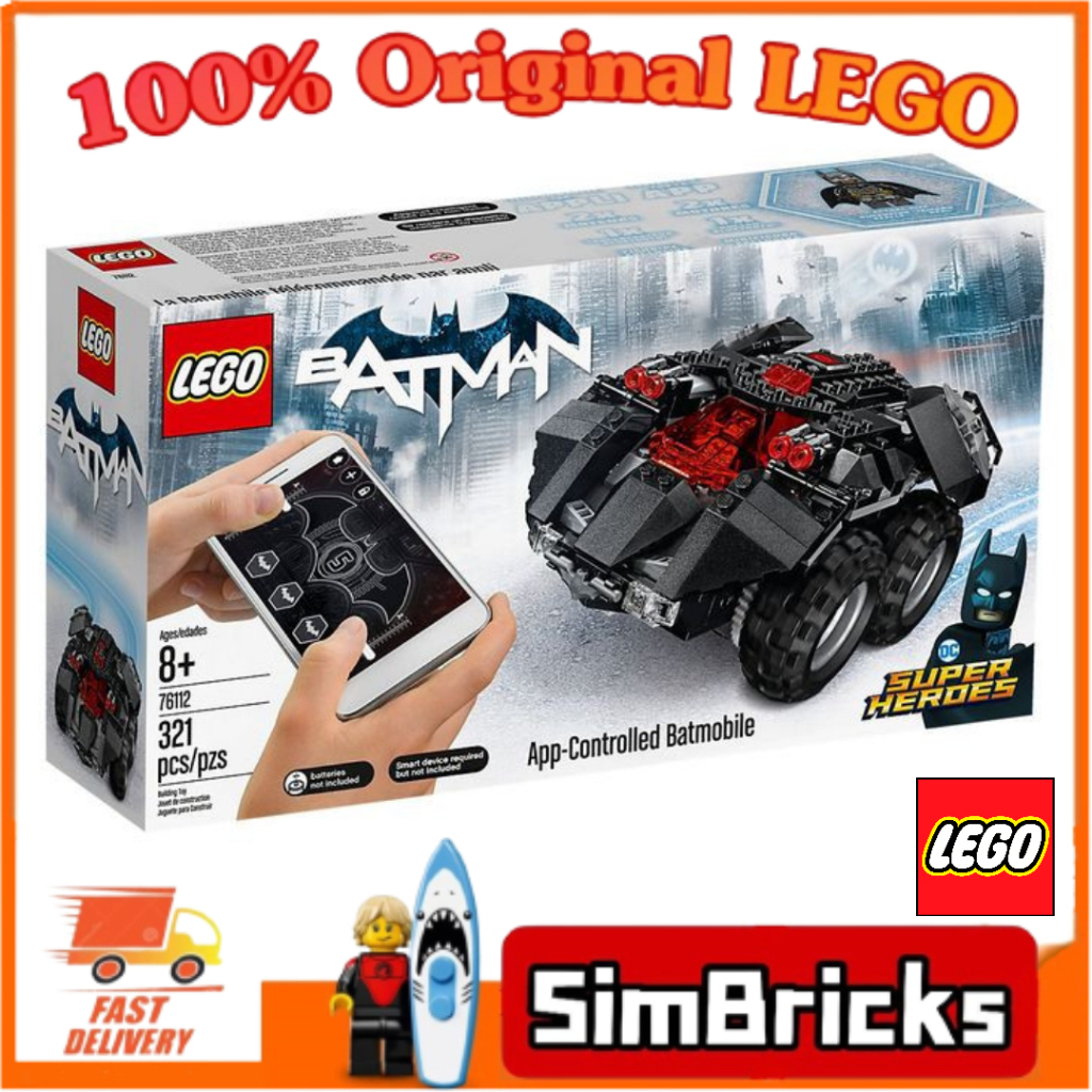 Lego batman 76112 app controlled batmobile online