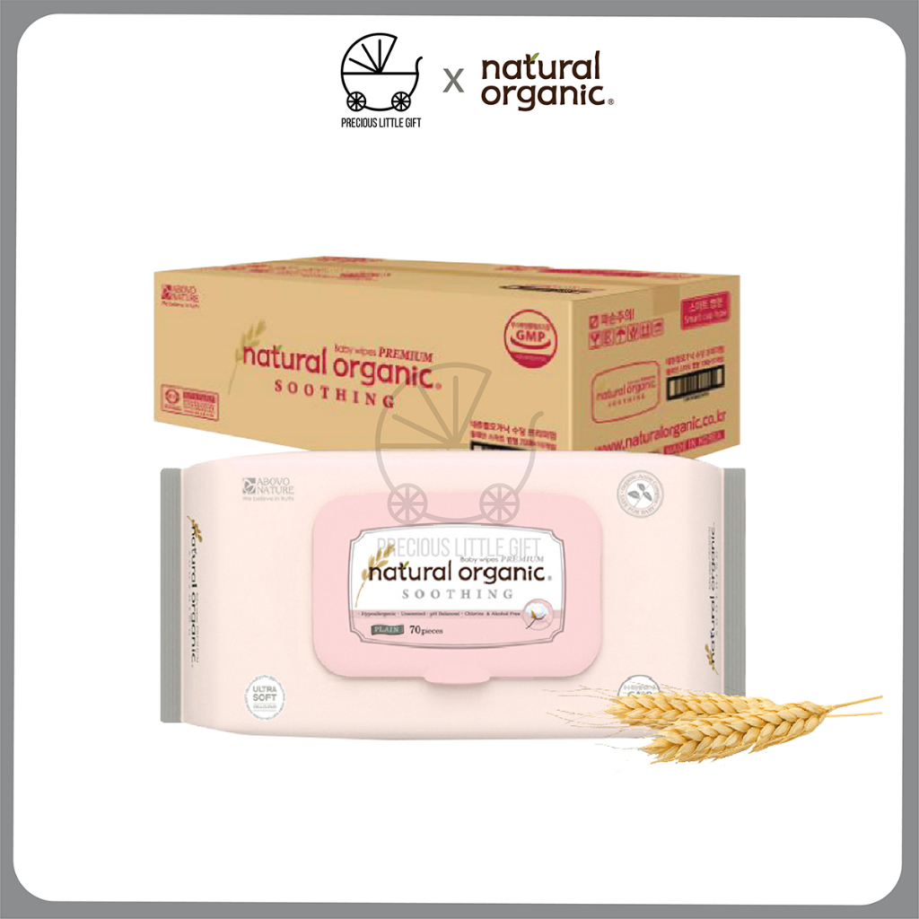 thumbnail image 2 of Organic Baby Wipes | Baby Wipes Nature 6-Pack (80s 2 of 14