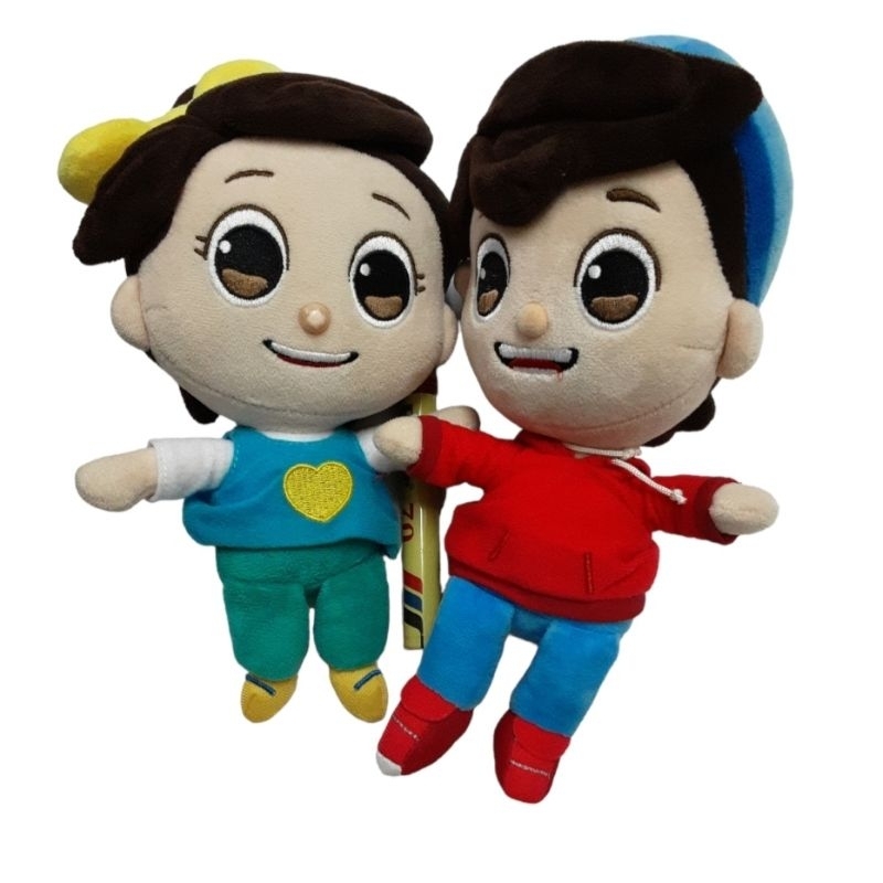 Toy World Omar and HanaHana Plush toy (10") preloved Shopee Singapore
