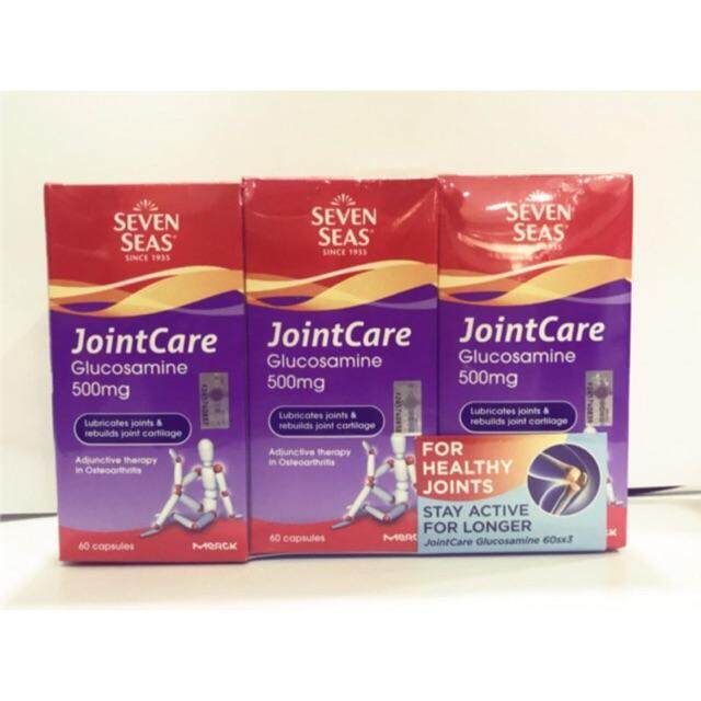 Seven Seas JointCare Glucosamine 500mg 60'S [EXP12/2023] Shopee Singapore
