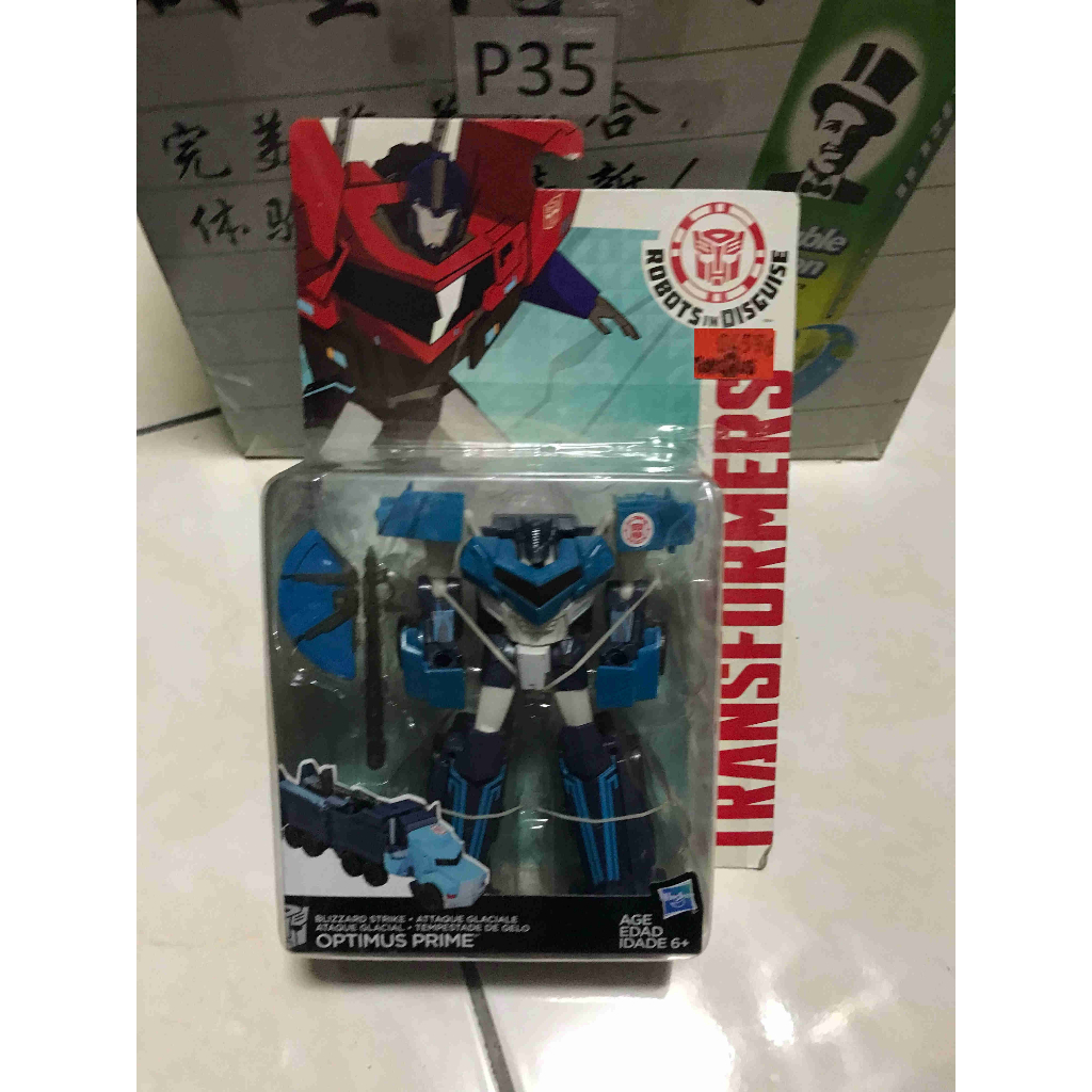 Hasbro Transformers RID Optimus Prime Blizzard Strike NEW | Shopee ...