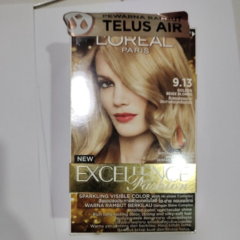 l'oreal hair dye color 9.13 Shopee Singapore