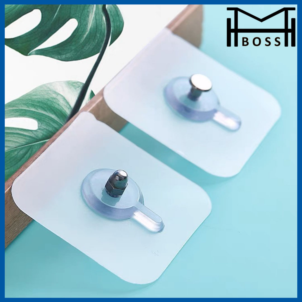 WALL MOUNTED HOOK SELF ADHESIVE HOOK TAPE HOOK CANGKUK LEKAT