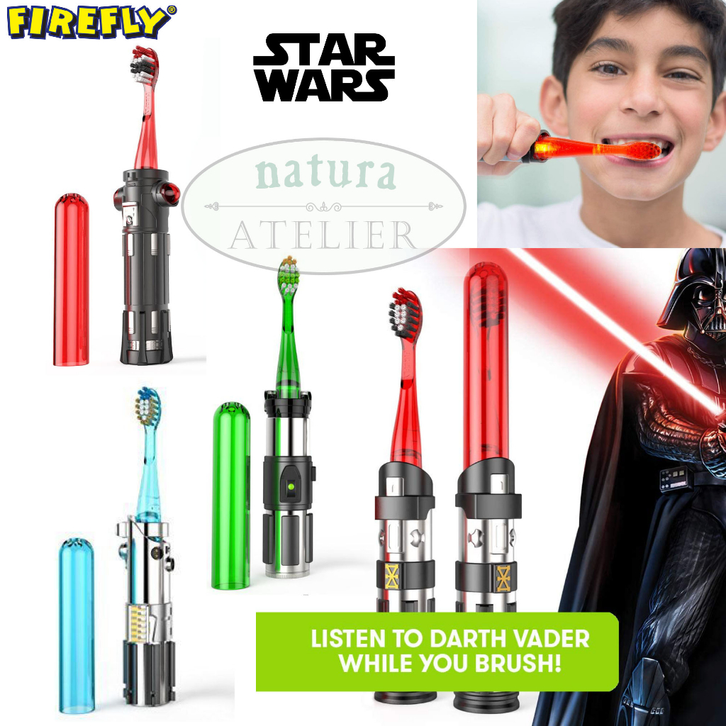 Star wars 2024 lightsaber toothbrush