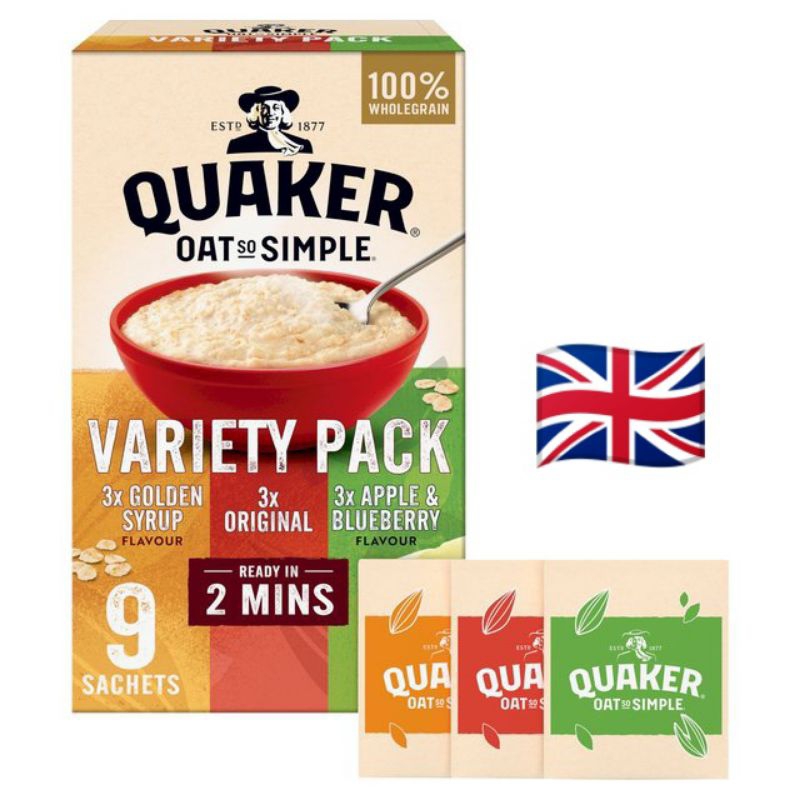 QUAKER OAT SO SIMPLE PROTEIN SACHETS Porridge Oats Breakfast - View #12