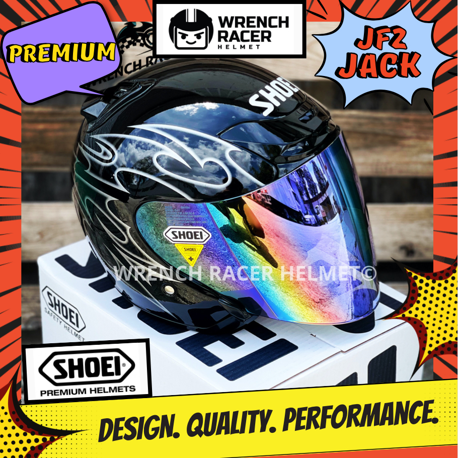Helmet SHOEI JFORCE 2 Jack Helmet / Visor CJ1 (Premium 1 to