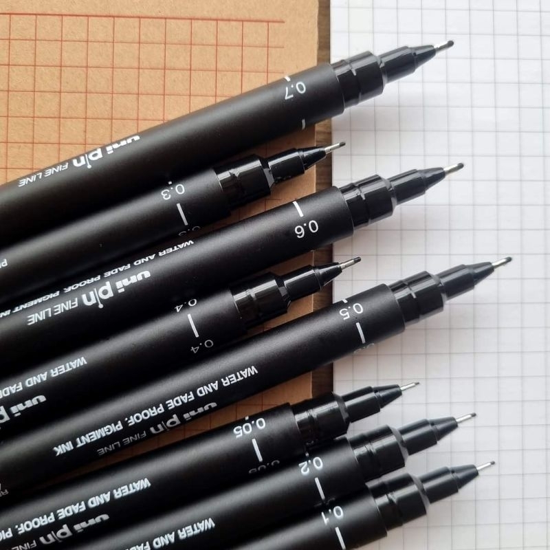 Uni-Ball Pin Love Lettering Drawing Pen Set Of 5 I Pens I Art Supplies - View #8